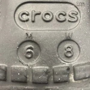 CROCS | Shoes | Crocs Black With Peace Chime And Lock Mens 6  display picture 2